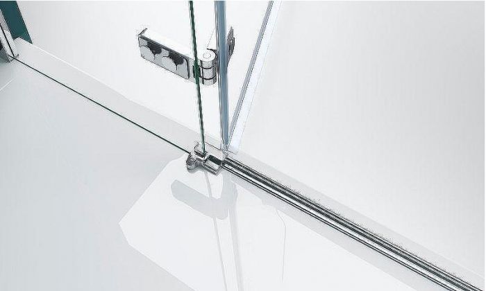 Душевая дверь BelBagno Kraft 90 KRAFT-B-12-60/30-C-Cr-R профиль Хром стекло прозрачное
