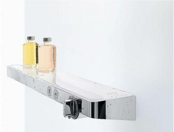 Смеситель для душа Hansgrohe ShowerTabletSelect 13184400 с термостатом Белый Хром