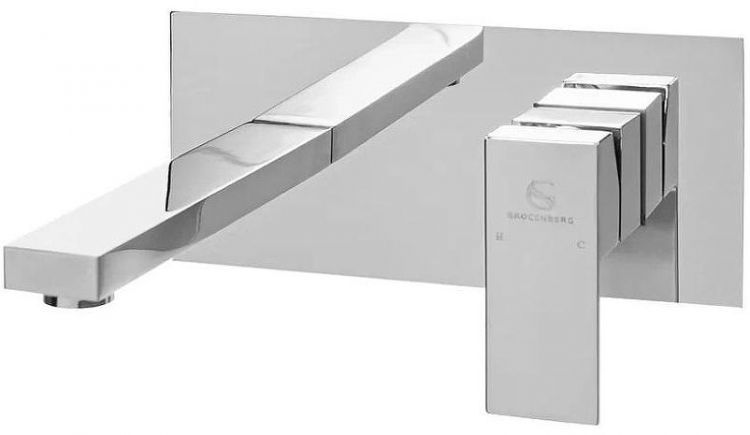 Смеситель для раковины Grocenberg GB588CR Хром Смеситель для раковины Grocenberg GB588CR Хром