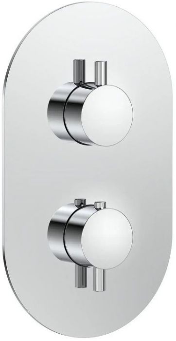 Смеситель для душа AQUAme Siena AQM8806CR с термостатом цвет Хром