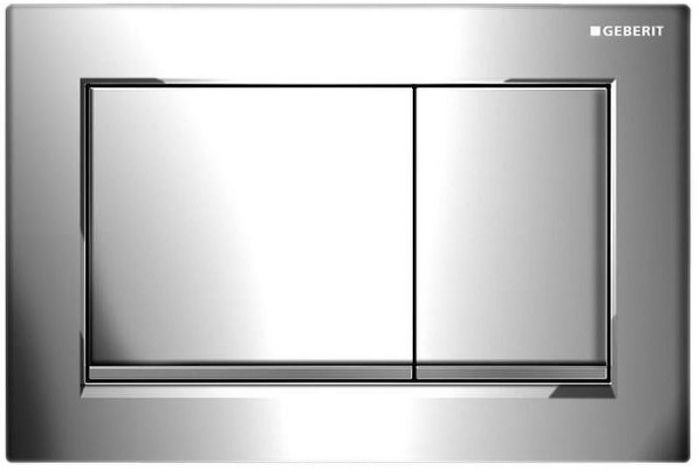 Клавиша смыва Geberit Omega 30 115.080.KH.1 Глянцевый хром
