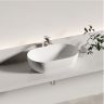 Раковина накладная овальной формы CERAMICANOVA Twist цвет белый матовый, CN12001MW