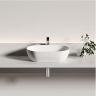 Раковина накладная овальной формы CERAMICANOVA Twist цвет белый матовый, CN12001MW