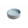 Умывальник CERAMICANOVA Element чаша накладная круглая 360 мм (цвет Серо-Голубой Матовый) CN6057MHL