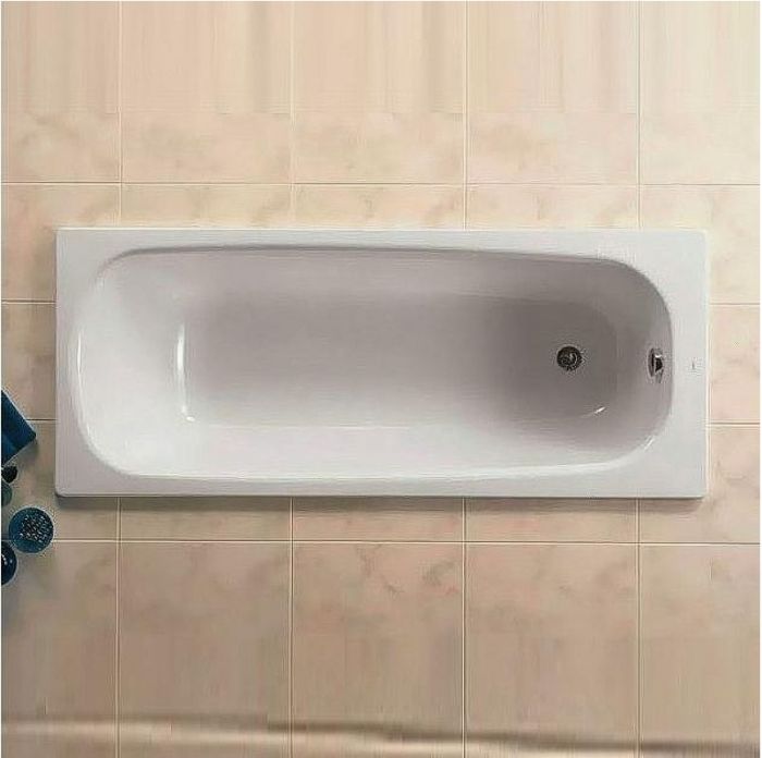 Чугунная ванна Roca Continental 150x70 21291300R с антискользящим покрытием