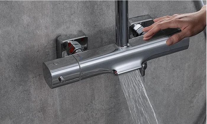 Душевая система Gappo G2495-71 с термостатом Хром