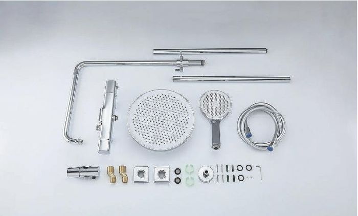 Душевая система Gappo G2495-71 с термостатом Хром