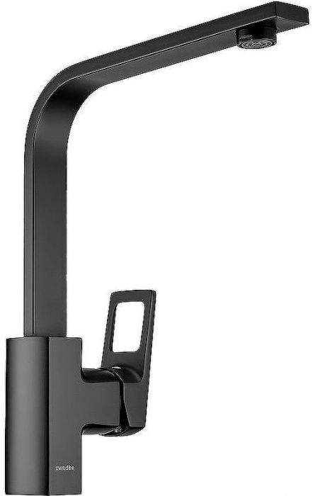 Смеситель для кухни Swedbe Kronos 2041B Черный матовый