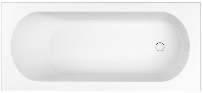 Ванна из искусственного камня Whitecross Gin 165x75 0217.165075.200 Белая матовая без гидромассажа