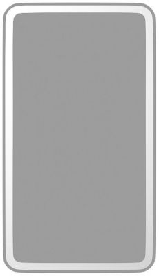 Зеркало Mixline Кармен 40 555930 цвет Белый