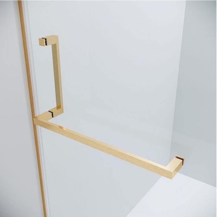 Душевая дверь Grossman Pragma 110 100.K33.03.110.32.00 профиль Золото сатин стекло прозрачное