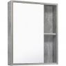 Зеркальный шкаф Runo Эко 52 00-00001184 Серый бетон