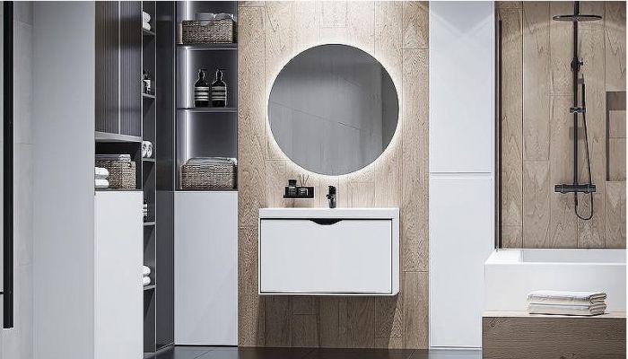 Тумба под раковину Velvex Rigli 80 tpRIG.80.1Y-21.631.231 подвесная Белая Графит