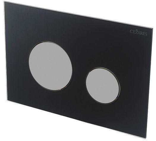 Клавиша смыва Cezares Lux LUX-GN-01-C цвет Черный Хром