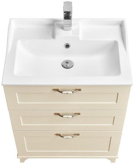 Тумба под раковину Aquaton Леон 65 Н 1A194601LBPR0 Дуб бежевый