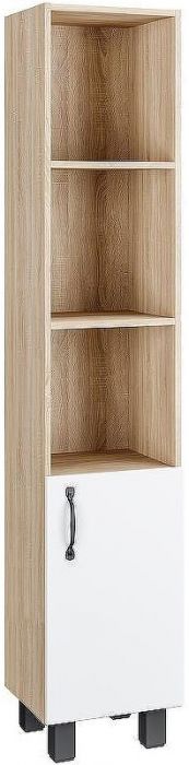 Шкаф пенал Grossman Флай 30 R 303001 Дуб сонома Белый