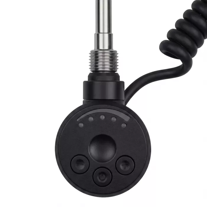 Полотенцесушитель электрический Secado Триада 4 60x60 черный матовый