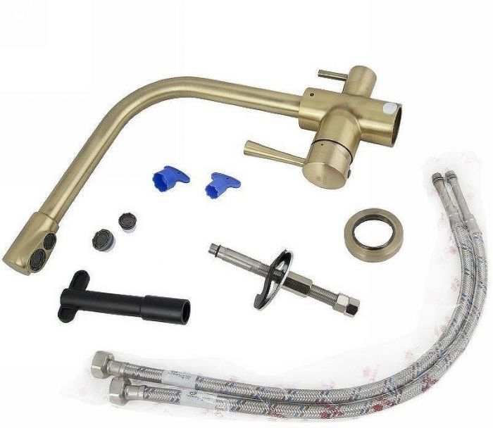 Смеситель для кухни Kaiser Merkur 26044-3 Бронза