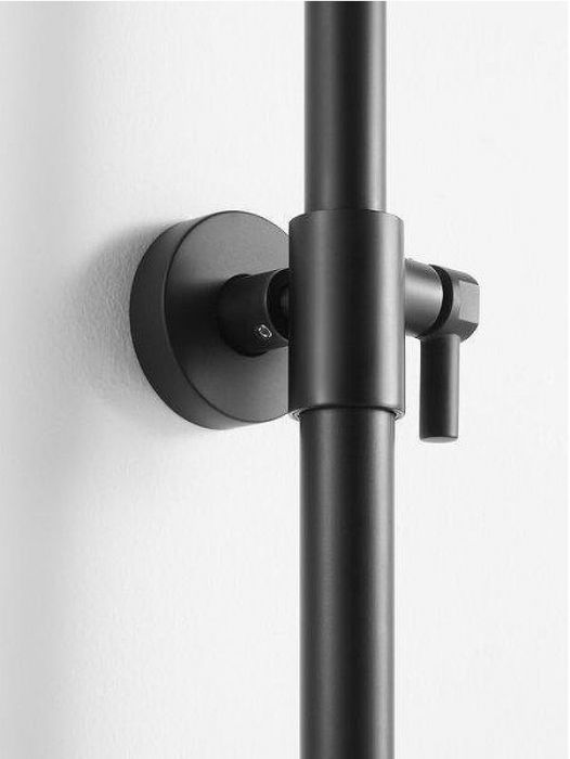 Душевая система Arrow AG3318MB с термостатом цвет Черный матовый