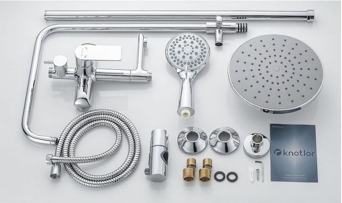 Душевая система Knotlor Ergofit KN-34 цвет Хром