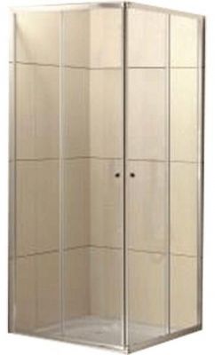 Душевой уголок BelBagno UNO-195-AH-2-120/80-C-Cr 120x80 профиль Хром стекло прозрачное