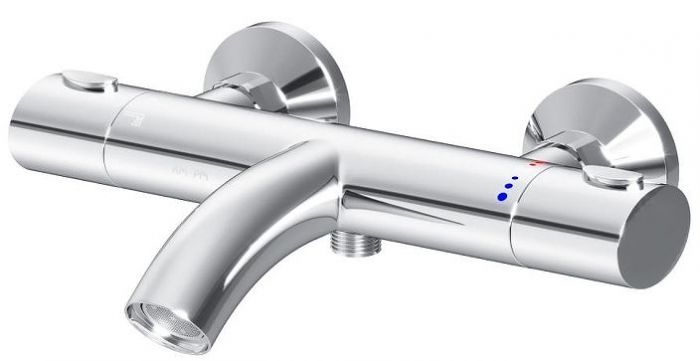 Смеситель для ванны AM.PM Sense F7550064 с термостатом Хром