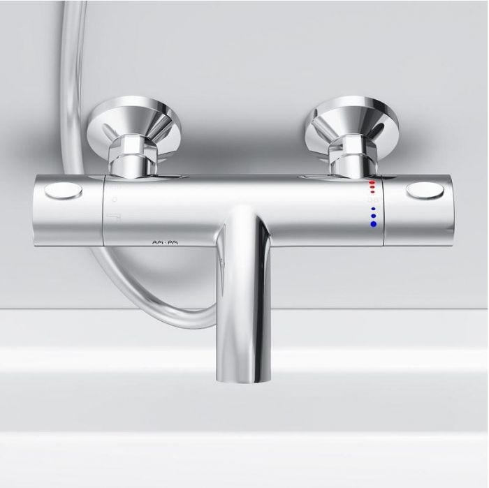 Смеситель для ванны AM.PM Sense F7550064 с термостатом Хром