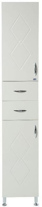 Шкаф пенал Bellezza Элеганс 35 4628604120076 Бежевый