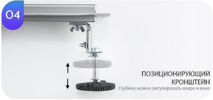 Душевой лоток Gappo G85007-3 с решеткой Нержавеющая сталь