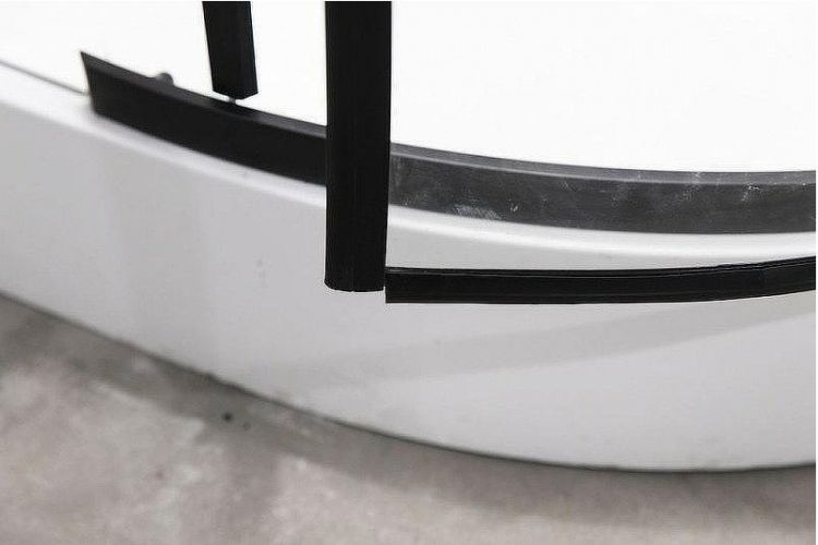 Душевой уголок Esbano ESD-7015B 90x90 ESUGD7015B профиль Черный матовый стекло прозрачное