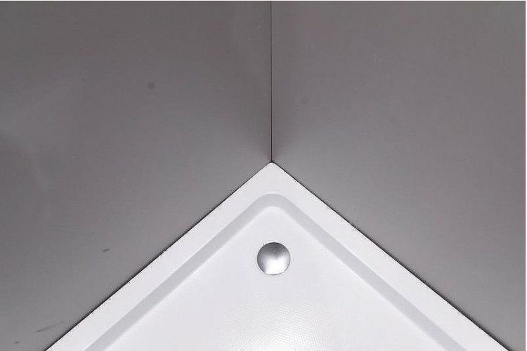 Душевой уголок Esbano ESD-7015B 90x90 ESUGD7015B профиль Черный матовый стекло прозрачное