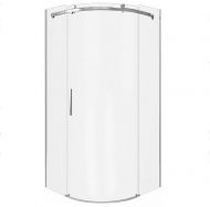 Душевой уголок Good Door Galaxy R-100-C-CH 100x100 профиль Хром стекло прозрачное