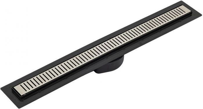 Душевой лоток Logan L007L-850 348106 с решеткой цвет Нержавеющая сталь