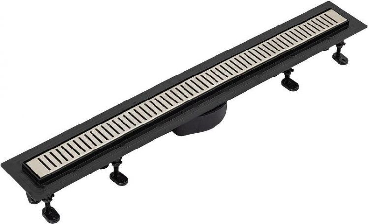 Душевой лоток Logan L007L-850 348106 с решеткой цвет Нержавеющая сталь