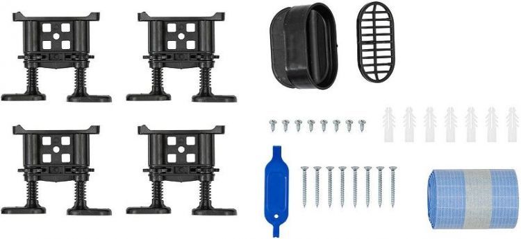 Душевой лоток Logan L007L-850 348106 с решеткой цвет Нержавеющая сталь