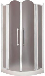 Душевой уголок Migliore Diadema 90x90 22679 профиль Хром стекло матовое