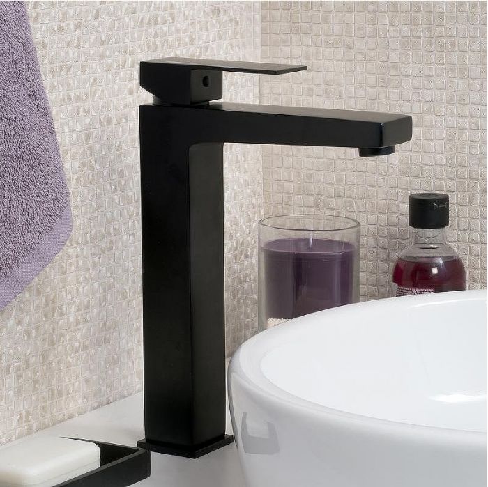 Смеситель для раковины WasserKRAFT Abens 2003H Черный матовый