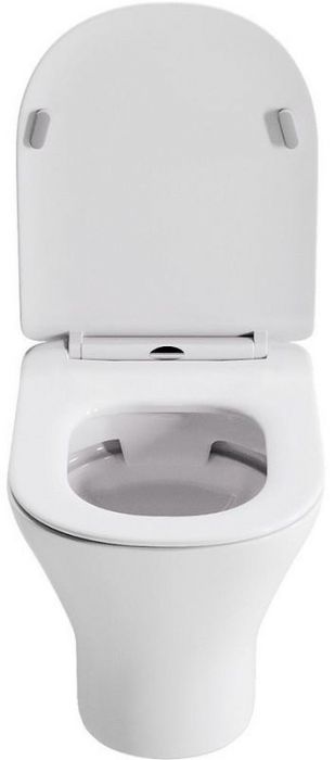 Комплект унитаза с инсталляцией Orange CI01-100W+APB288 с сиденьем Микролифт и Белой глянцевой клавишей смыва