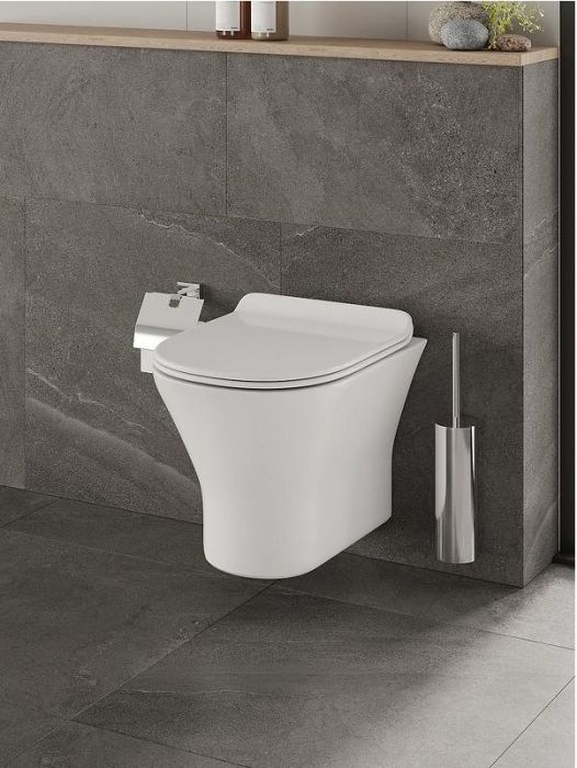 Комплект унитаза с инсталляцией Orange CI01-100W+APB288 с сиденьем Микролифт и Белой глянцевой клавишей смыва