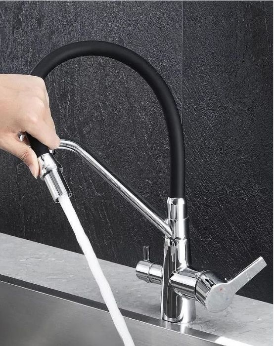 Смеситель для кухни Boch Mann Else BN BM10426 Никель