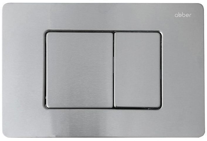 Комплект унитаза Abber Bequem AC1100T-AC0105-AC0120MCH с сиденьем Микролифт и клавишей смыва цвет Матовый хром Комплект унитаза Abber Bequem AC1100T-AC0105-AC0120MCH с сиденьем Микролифт и клавишей смыва цвет Матовый хром