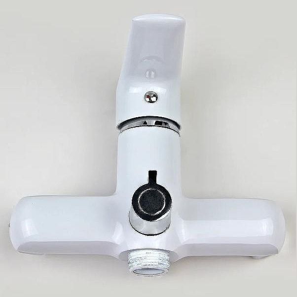 Смеситель для ванны Viko V-4145 универсальный Белый Хром Смеситель для ванны Viko V-4145 универсальный Белый Хром