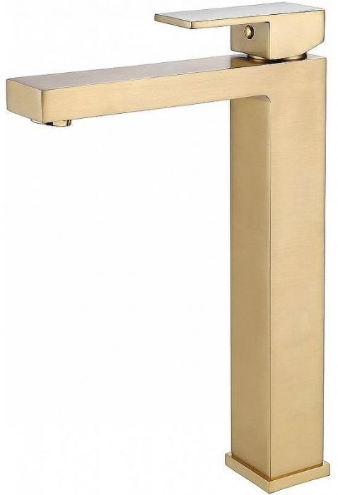 Смеситель для раковины Abber Daheim AF8211G Золото матовое