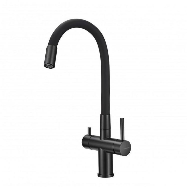 Смеситель для кухни Milacio Ultra MCU.560.TBB цвет Total Black