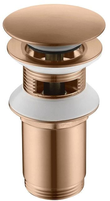 Донный клапан Timo 8011/19 click-clack цвет Розовое золото