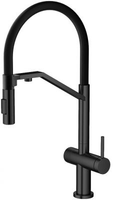 Смеситель для кухни Agger Elegant A3241444 цвет Черный матовый