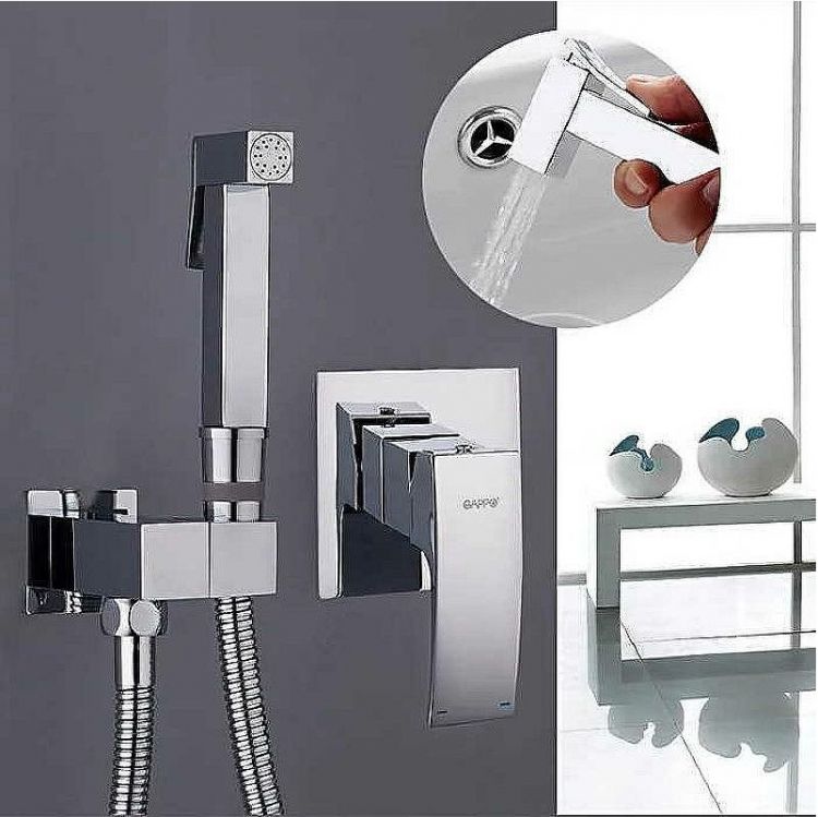 Гигиенический душ со смесителем Gappo Jacob G7207 Хром Гигиенический душ со смесителем Gappo Jacob G7207 Хром