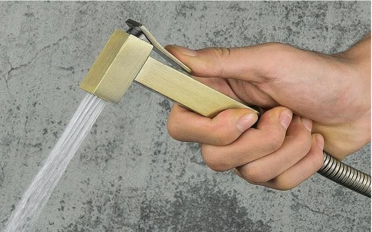 Гигиенический душ со смесителем Gappo G07-4 G2007-4 Бронза