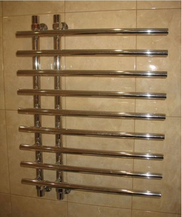 Водяной полотенцесушитель Ника Bamboo ЛБ 4 80x50 Хром