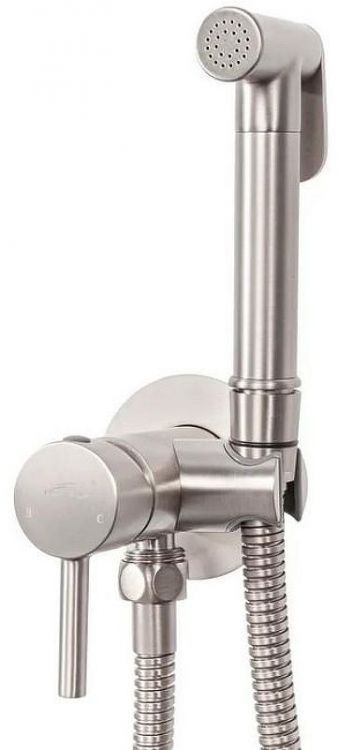 Гигиенический душ со смесителем Hansberge Nordic H3099NK Никель